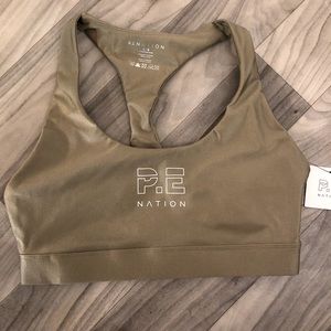 P.E NATION DENIZEN Sports Bra Yoga/Gym Top, Medium, Australian Brand